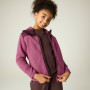 Sudadera para niños Regatta Myla Hybrid Jacket Fig/Violet