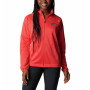 Sudadera de mujer Columbia Windgates Fz rojo Red Hibiscus