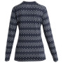 Camiseta funcional de mujer Icebreaker W Mer 260 Vertex LS Crewe First Snow