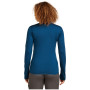 Sudadera funcional de mujer Icebreaker Women Merino Blend 300 RealFleece™ Descender LS Zip