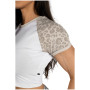 Camiseta de mujer Nebbia Crop Top Leopard '97 Primal