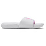 Pantuflas de mujer Under Armour W Ansa Fix SL blanco HaloGray/HaloGray/StellarPink