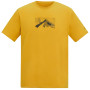 Camiseta de hombre Regatta Fingal Stretch amarillo Sunset