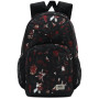 Mochila urbana Vans Alumni Pack 5 Printed negro/rojo Black
