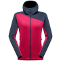 Chaqueta polar para mujer La Sportiva Cosmic Thermal Hoody W rosa/azul Azalea/Night Sky