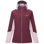 Chaqueta de mujer Regatta Carletta 3-in-1 rojo DuskBluSky