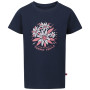 Camiseta para niños Alpine Pro Dallo 3 Moonlit Ocean azul oscuro MOONLIT OCEAN VARIANTA PA