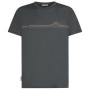 Camiseta de hombre Icebreaker Men Merino 150 Tech Lite SS Tee Range Stripes