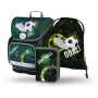 Juego de mochila Baagl Ergo SET 3 Fotbal verde