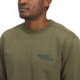 Sudadera de hombre Black Diamond M Mini Stacked Crewneck