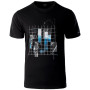 Camiseta de hombre Hi-Tec Nerod negro Black