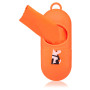 Dispensador de bolsas para excrementos de perros Explorer Dog Zásobník s 1 rolí naranja oranžová