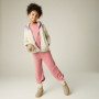 Sudadera para niños Regatta Myla Hybrid Jacket PowLilVan