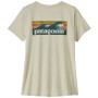Camiseta de mujer Patagonia Women's Capilene Cool Daily Shirt - Boardshort Logo