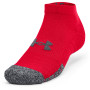 Calcetines Under Armour Heatgear Locut rojo Red / Pitch Gray / Pitch Gray