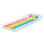 Tumbona hinchable Intex Rainbow Mat blanco