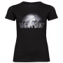 Camiseta de mujer High Point Dream Lady T-Shirt negro/blanco Black