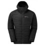 Chaqueta de hombre Montane Flylite Down Jacket negro Black