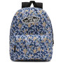 Mochila Vans Realm Backpack azul/naranja Deco Ditsy