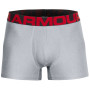 Calzoncillos bóxer para hombre Under Armour Tech 3in 2 Pack gris Mod Gray Light Heather / / Jet Gray Light Heather