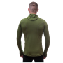 Camiseta funcional de hombre Sensor Merino DF manga larga con capucha