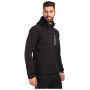 Chaqueta softshell de hombre Kilpi Ravio-M negro BLK