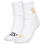 Calcetines de mujer Puma Women Slouch Sock 2P blanco white