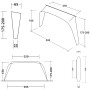 Conector para carpa Outwell Lounge Vehicle Connection XL