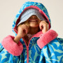 Abrigo impermeable Regatta Junior Waterproof Changing Robe SBluFlPiLem