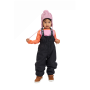 Pantalones de esquí para niños Reima Matias Black