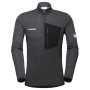 Sudadera funcional de hombre Mammut Aenergy Light ML Half Zip Pull Men gris/negro black/phantom