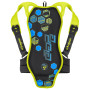 Espaldera para niños Etape Backbone negro/verde Black/Lime