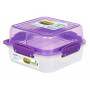 Caja de alimentos Sistema Lunch Stack To Go Square 1,24l