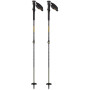 Bastones de esquí de travesía Salomon Mtn Carbon S3 Ltd negro Black / Solar Power