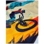 Chaqueta softshell para niños WAMU Mountain Bike