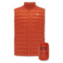 Chaleco de hombre MAC IN A SAC Alpine Down Gilet (Sack) naranja Burnt Orange