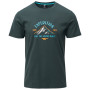Camiseta de hombre Hi-Tec Hatricko verde darkest spruce