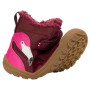 Botas de invierno para niños Viking Outdoor Footwear Alv Barefoot Paw Warm WP 2V Burgundy