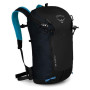 Mochila Osprey Mutant 22 II, Blue Fire negro BlackIce