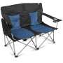 Sillón Kampa Lofa Double negro/azul Midnight