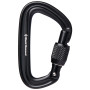 Mosquetón Black Diamond Liteforge Screwgate negro Black