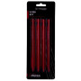 Juego de estaquillas Trimm kolík V-PEG - D17 - sada 4 ks rojo bordo anodized