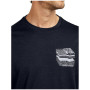 Camiseta de hombre Icebreaker Men Merino 150 Tech Lite SS Tee Evolving Layers