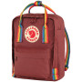 Mochila Fjällräven Kånken Rainbow Mini rojo Ox Red-Rainbow Pattern