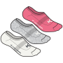 Calcetines de mujer Kari Traa Hael Sock 3pk rosa/gris Pi