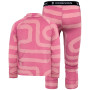 Ropa interior funcional para niños Didriksons Jadis Kids Pr Set 5 Path Heather Pink