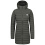 Chaqueta de plumón para mujer The North Face W Stretch Down Parka gris NewTaupeGreen