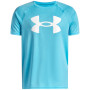 Camiseta funcional para niños Under Armour UA Tech Big Logo SS Fresco Blue