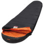 Saco de dormir Loap Hudson negro/naranja