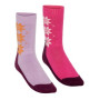 Talla de calcetines: 36-38 / Color: rosa/violeta